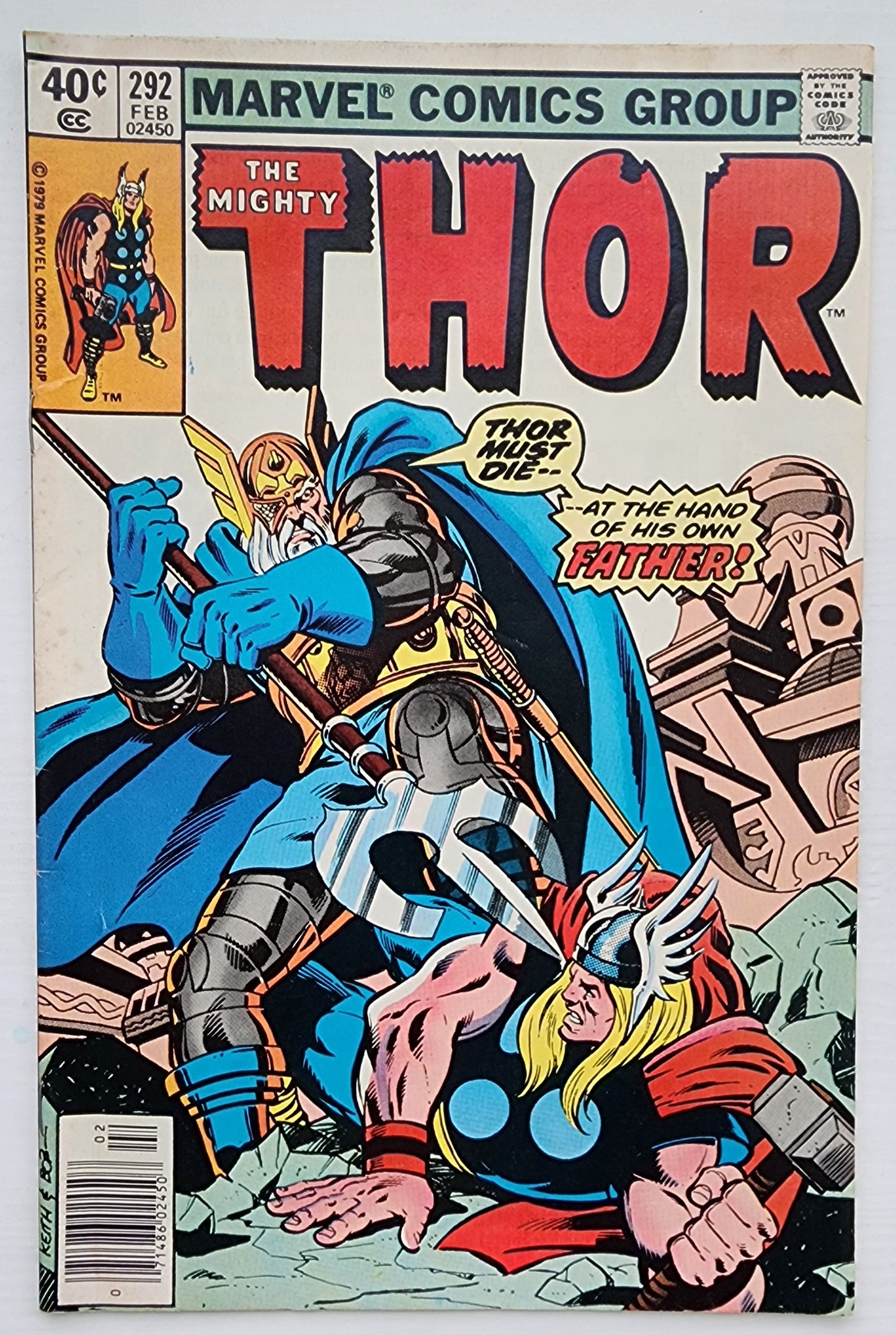 THOR #292 NEWSSTAND 1980 Thor MARVEL COMICS