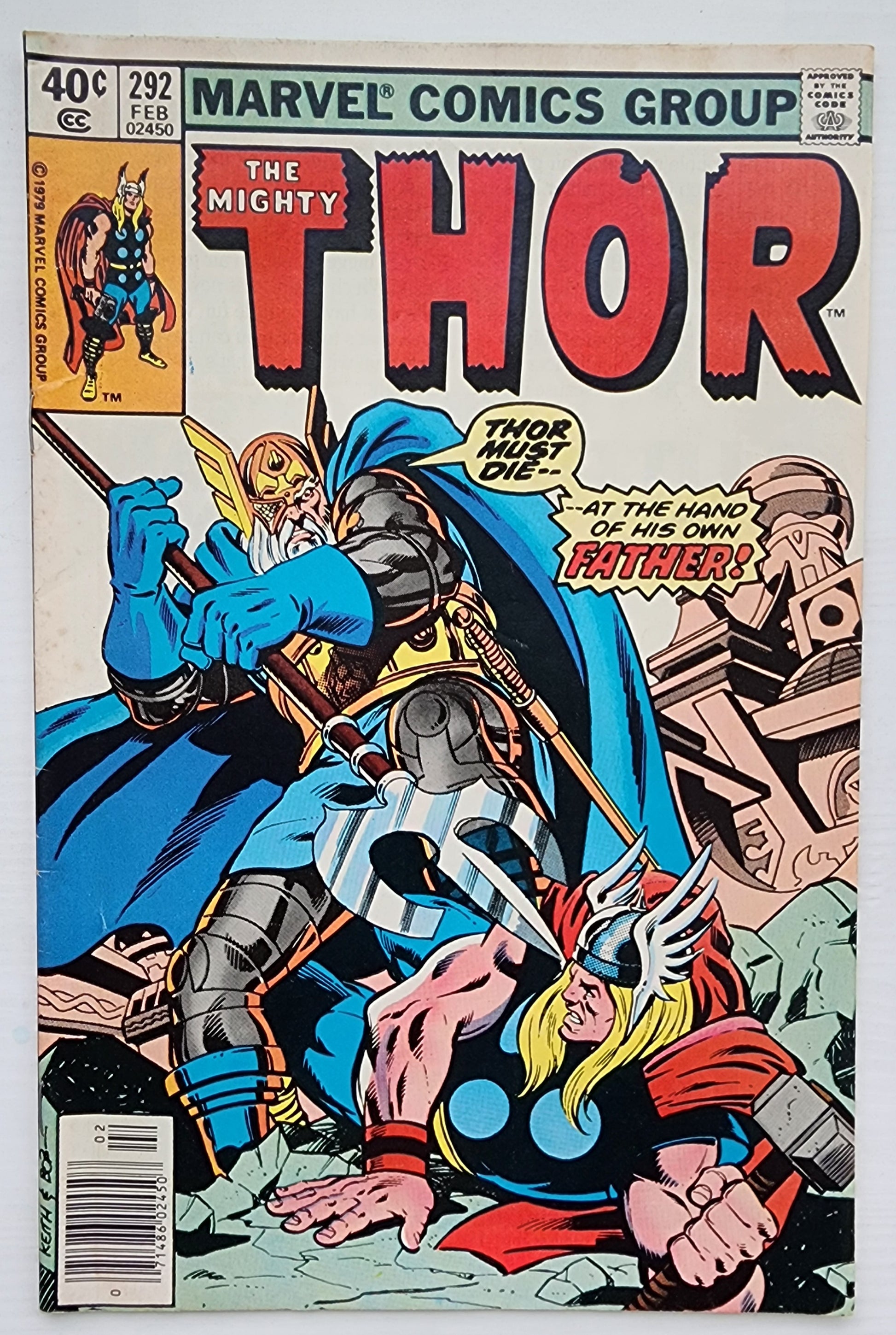 THOR #292 NEWSSTAND 1980 Thor MARVEL COMICS