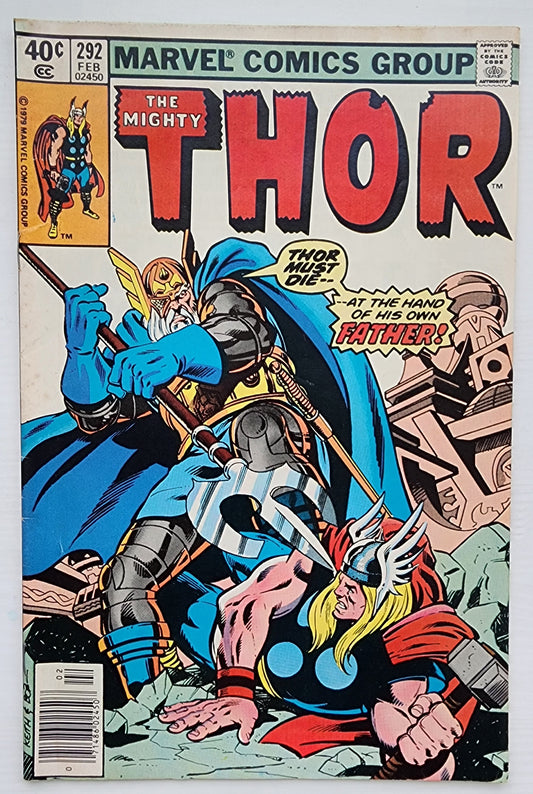 THOR #292 NEWSSTAND 1980 Thor MARVEL COMICS