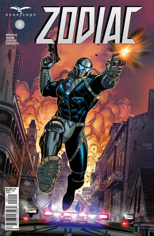 ZODIAC #2 CVR A CHEN 2010 comic book ZENESCOPE ENTERTAINMENT INC