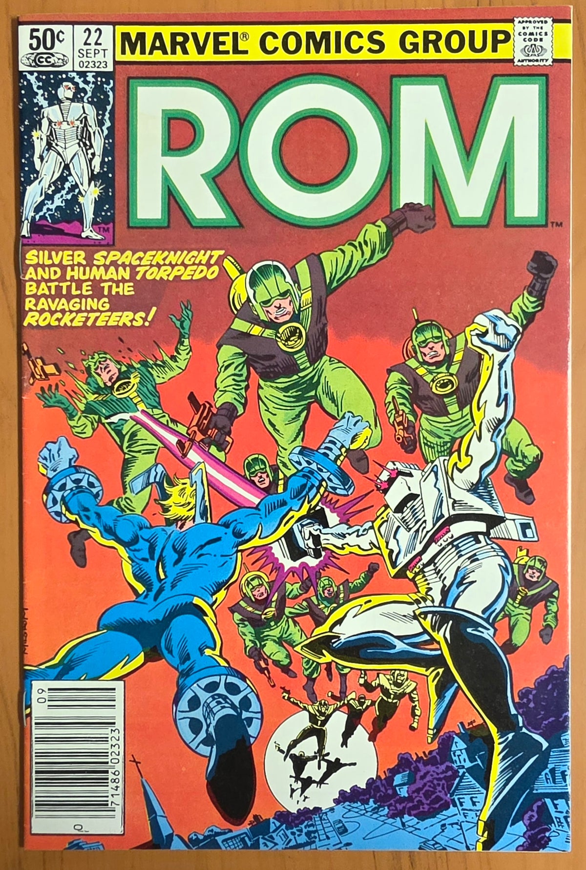 ROM #22 1980 NEWSSTAND ROM MARVEL COMICS