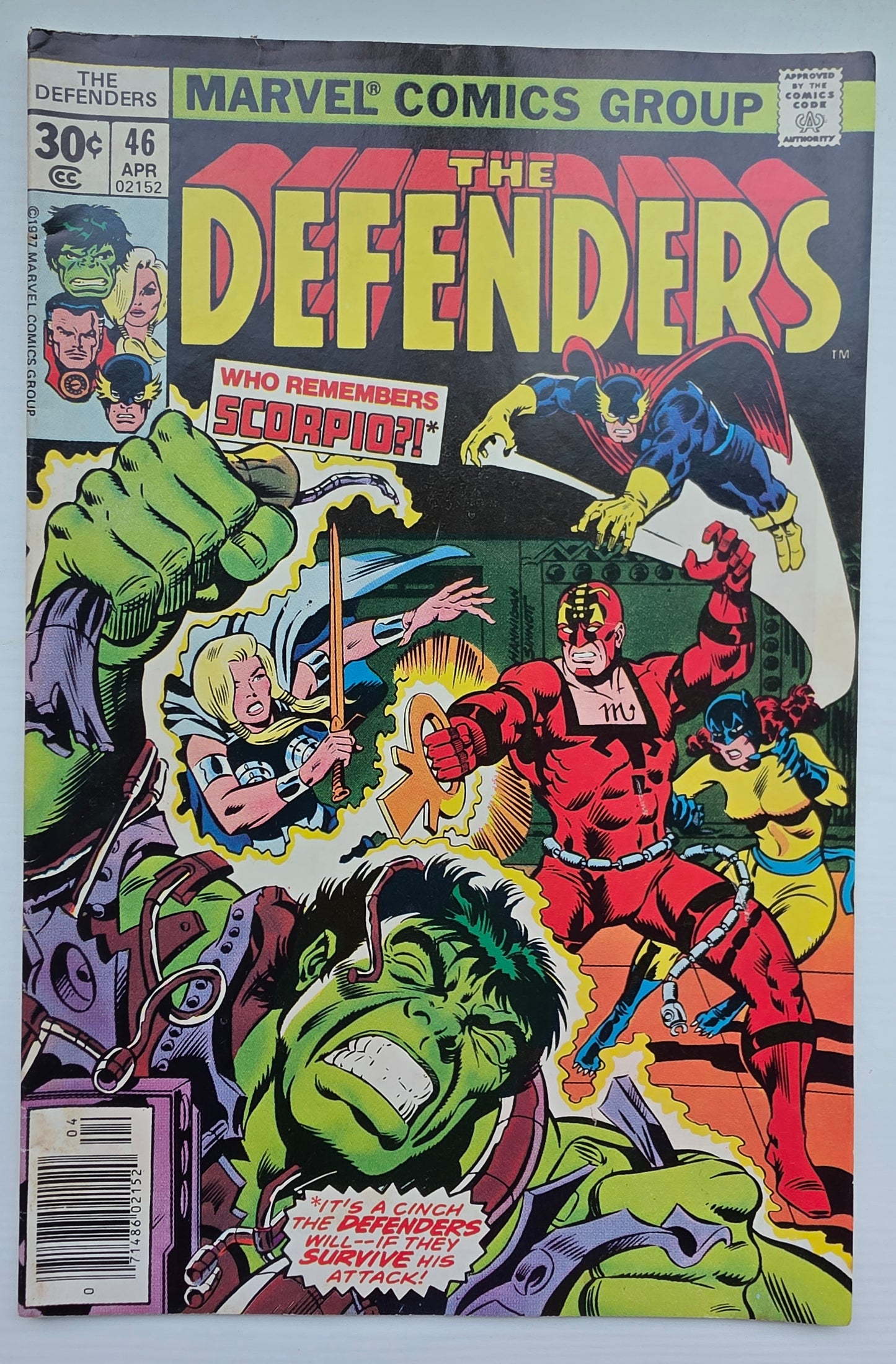 DEFENDERS #46 1977 Defenders MARVEL COMICS
