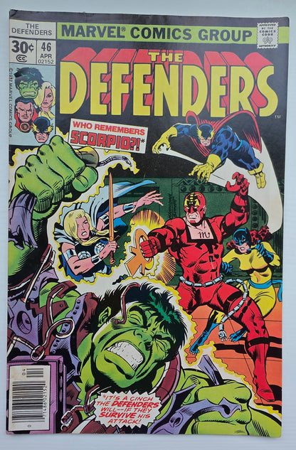 DEFENDERS #46 1977 Defenders MARVEL COMICS