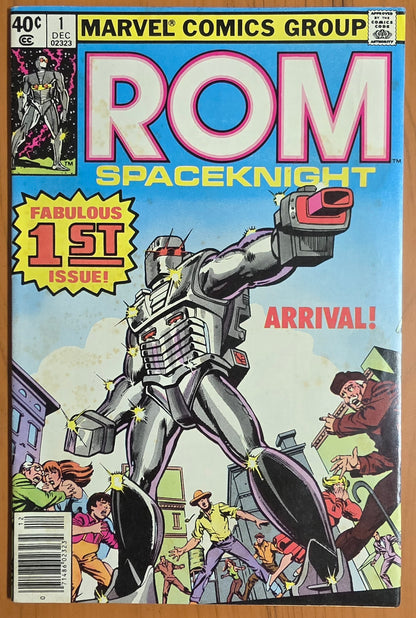 ROM #1 1979 NEWSSTAND ROM MARVEL COMICS