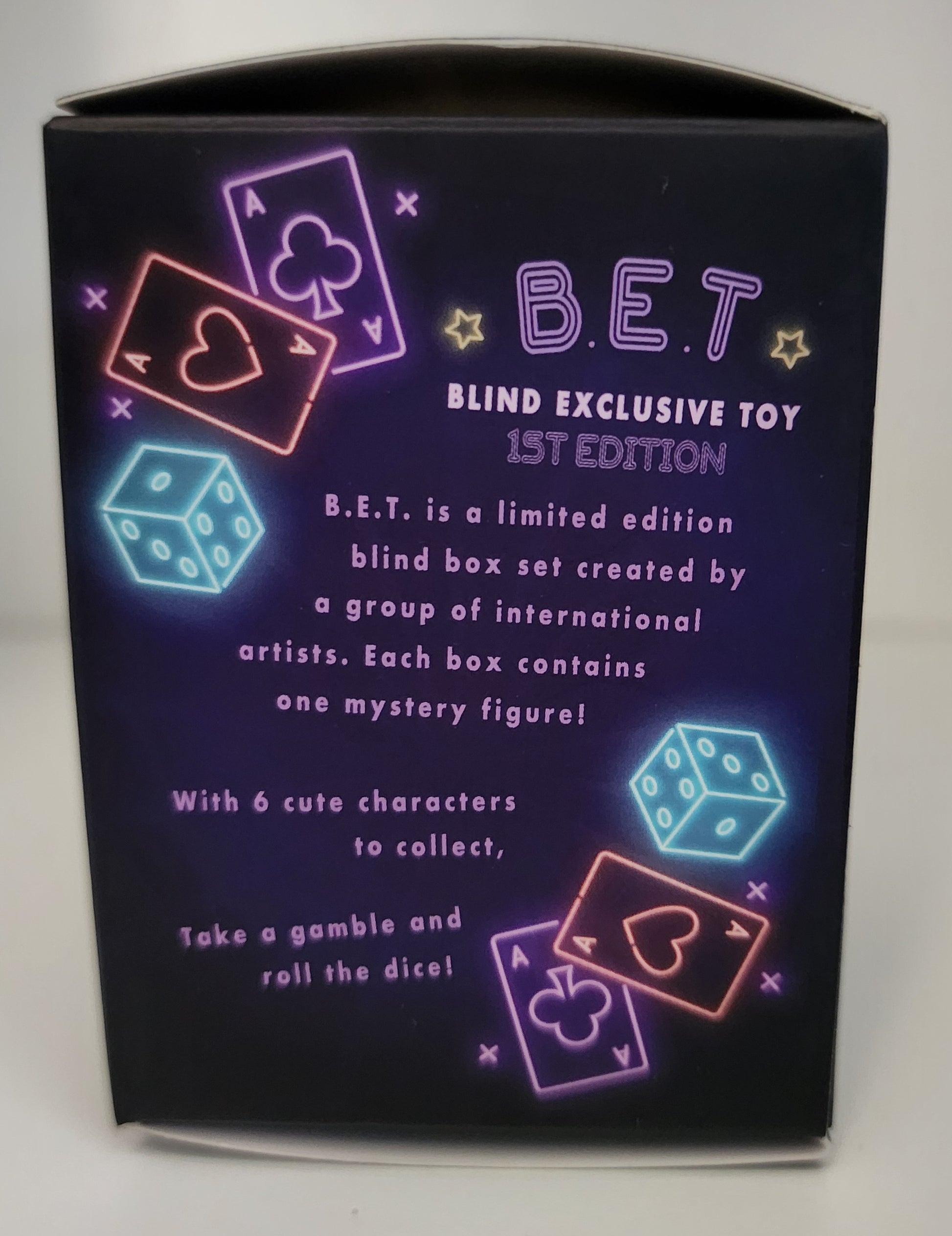 BET BLIND BOX TOY 1ST EDITION RINICAKEZ DOLLYPACA GITD DESIGNERCON EXCLUSIVE 2025 BET