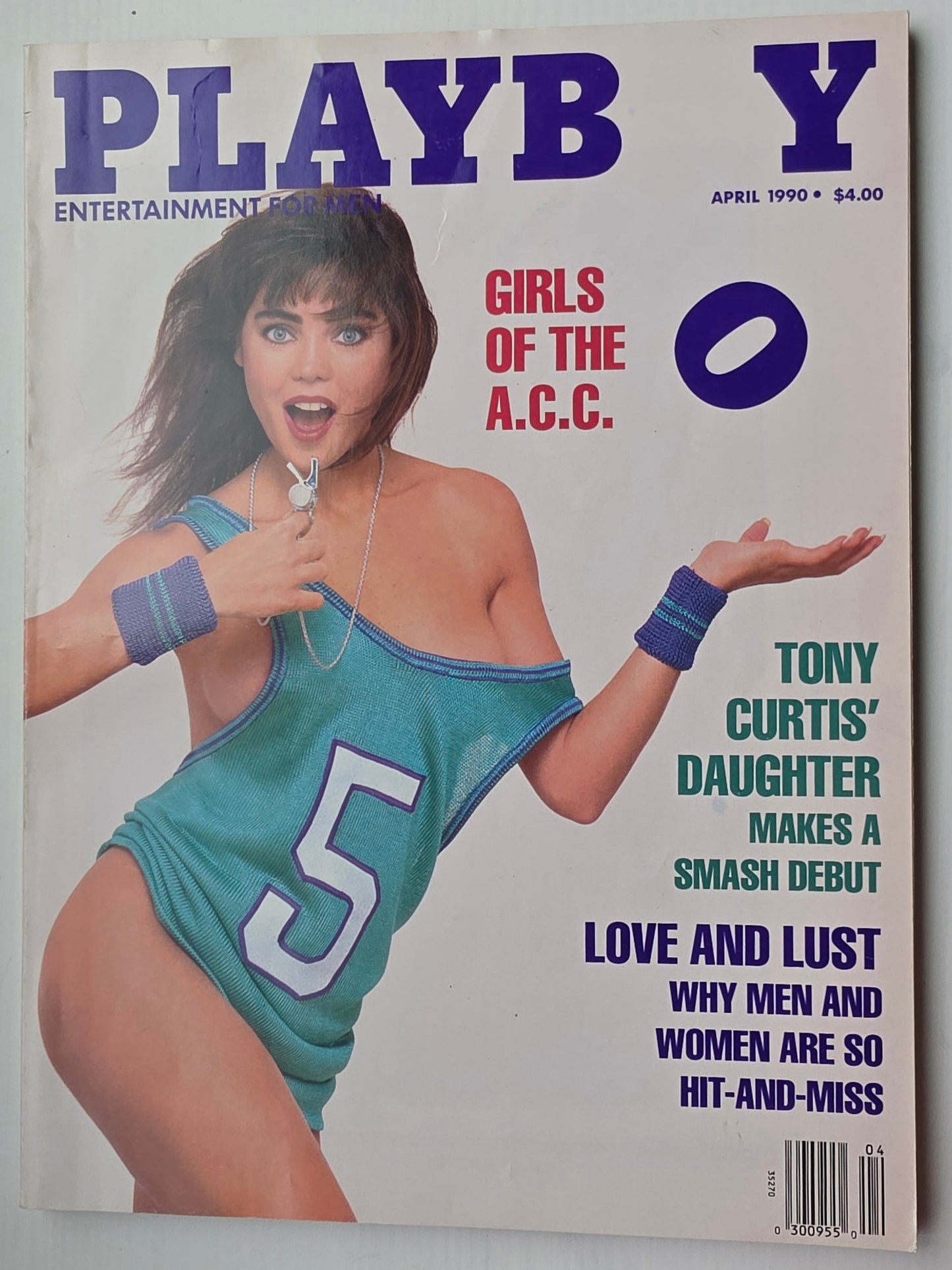 1990 PLAYBOY MAGAZINE APRIL