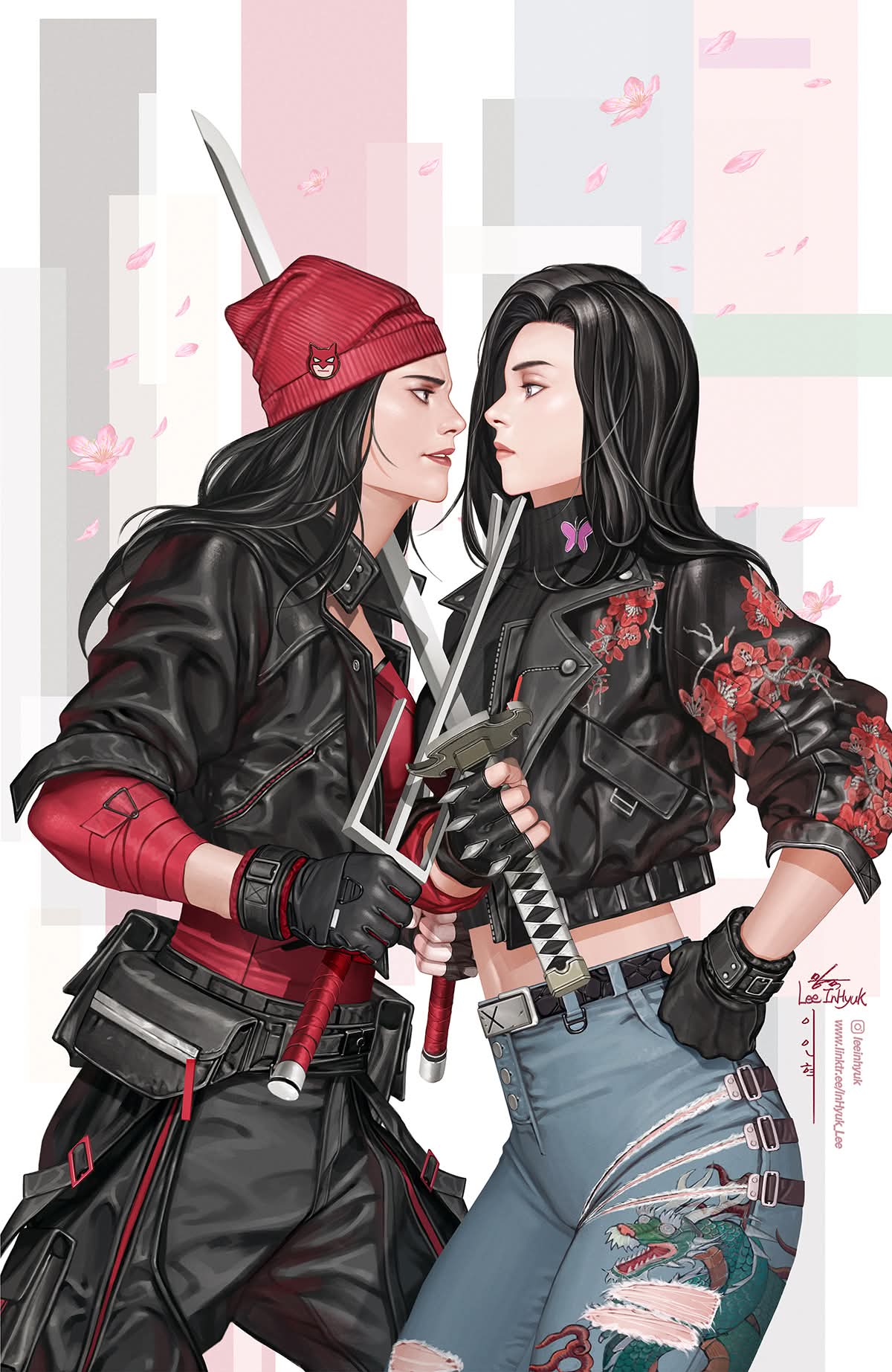 01/21/2026 PSYLOCKE NINJA #1 INHYUK LEE VERSUS ELEKTRA VARIANT Marvel