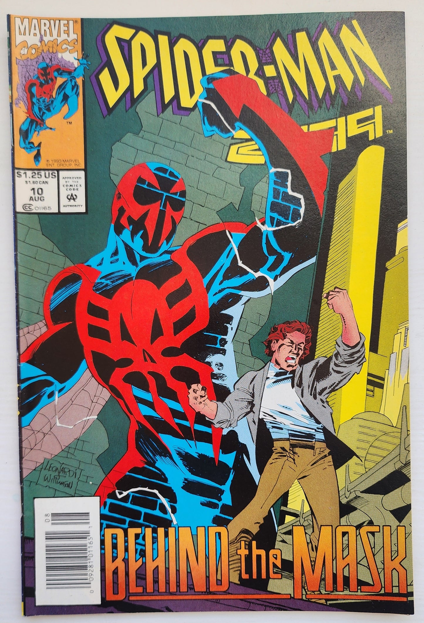 SPIDER-MAN 2099 #10 NEWSSTAND 1993 Spider-Man 2099 MARVEL COMICS