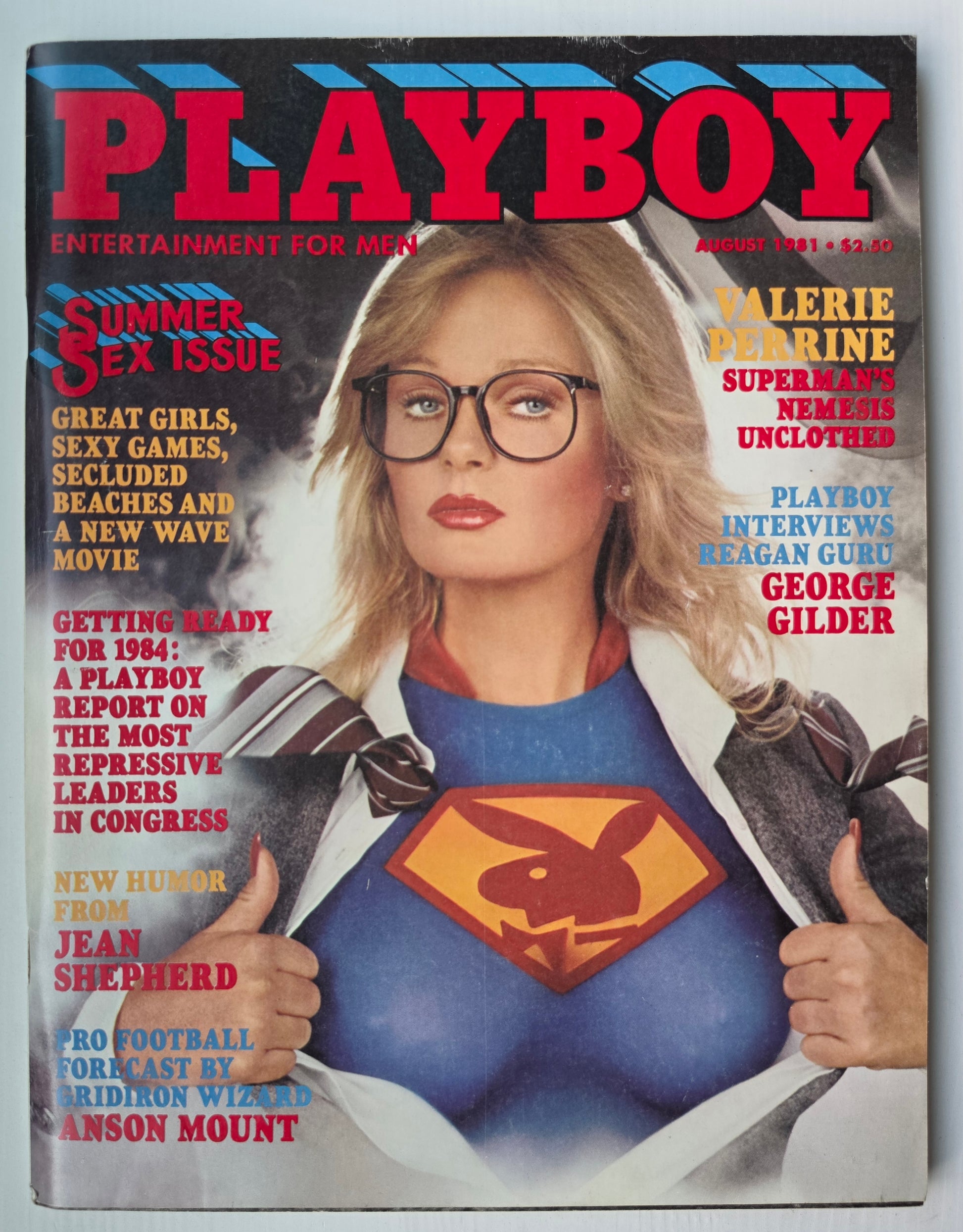 1981 PLAYBOY MAGAZINE AUGUST Playboy PLAYBOY