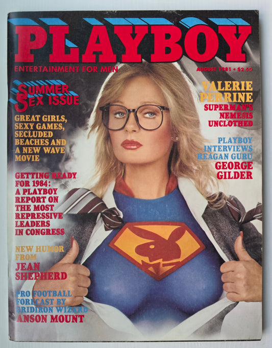 1981 PLAYBOY MAGAZINE AUGUST Playboy PLAYBOY