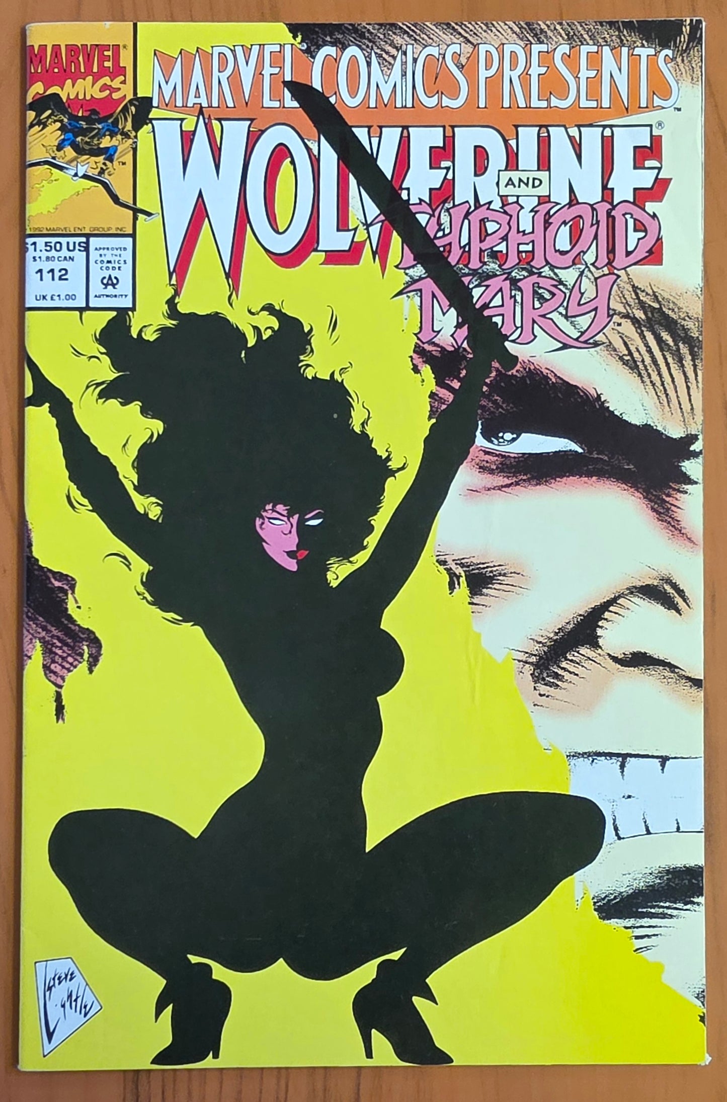 MARVEL COMICS PRESENTS #112 1992 SAM KIETH STEVE LIGHTLE Marvel Comics Presents MARVEL COMICS