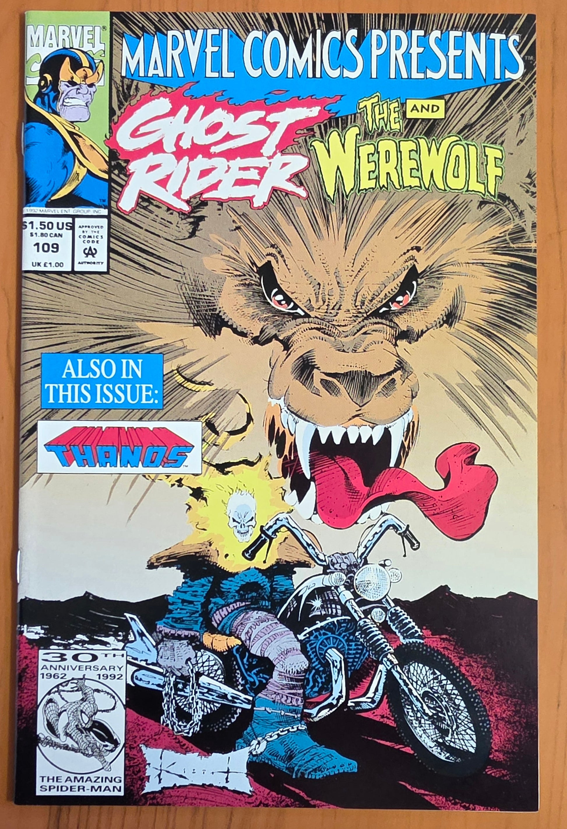 MARVEL COMICS PRESENTS #109 1992 SAM KIETH [J04] Marvel Comics Presents MARVEL COMICS
