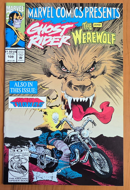 MARVEL COMICS PRESENTS #109 1992 SAM KIETH [J04] Marvel Comics Presents MARVEL COMICS