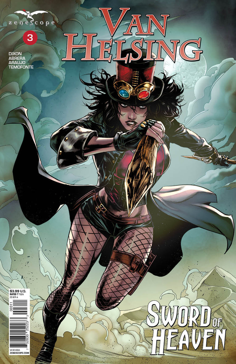 VAN HELSING SWORD OF HEAVEN #3 (OF 6) CVR A WHITE 2019 comic book ZENESCOPE ENTERTAINMENT INC
