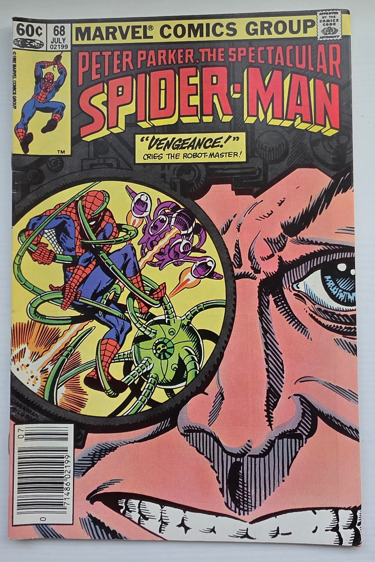 PETER PARKER SPECTACULAR SPIDER-MAN #68 1982 NEWSSTAND Spider-Man MARVEL COMICS