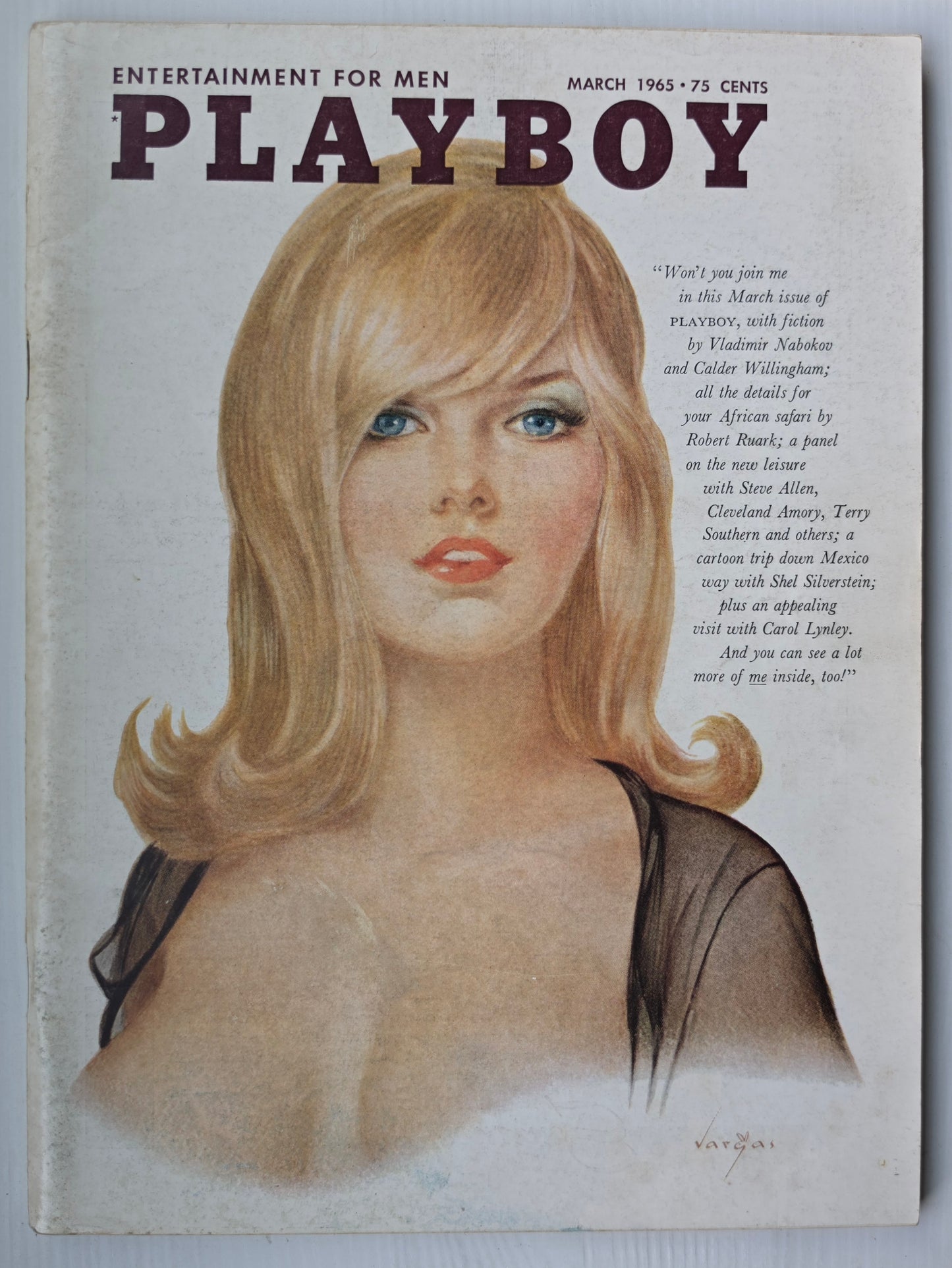 1965 PLAYBOY MAGAZINE MARCH Playboy PLAYBOY