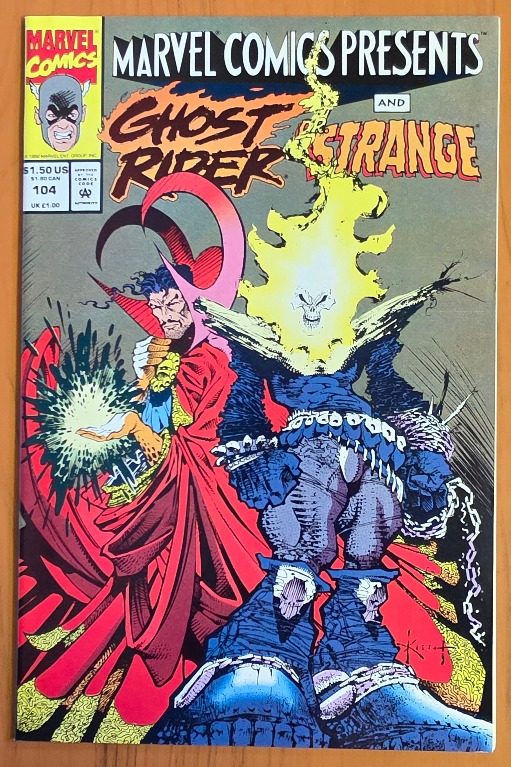 MARVEL COMICS PRESENTS #104 1992 SAM KIETH [J01] Marvel Comics Presents MARVEL COMICS