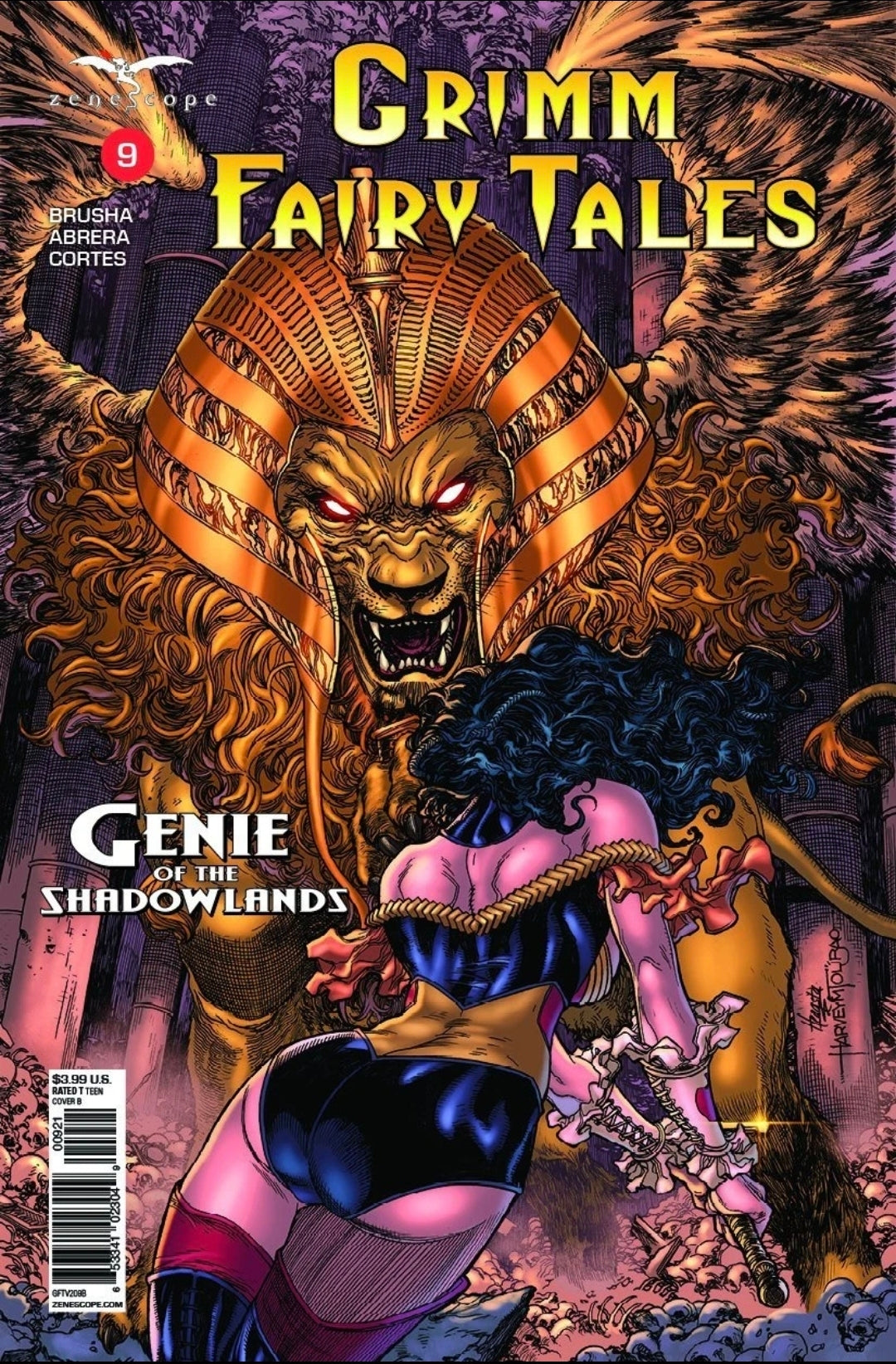 GRIMM FAIRY TALES #9 B VARIANT 2017 Grimm Fairy Tales ZENESCOPE ENTERTAINMENT INC