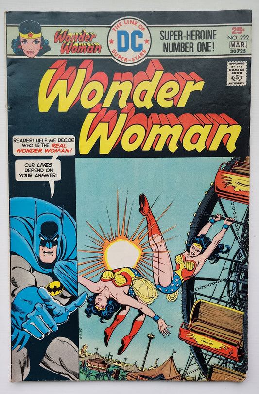 WONDER WOMAN #222 1976 Wonder Woman DC Comics