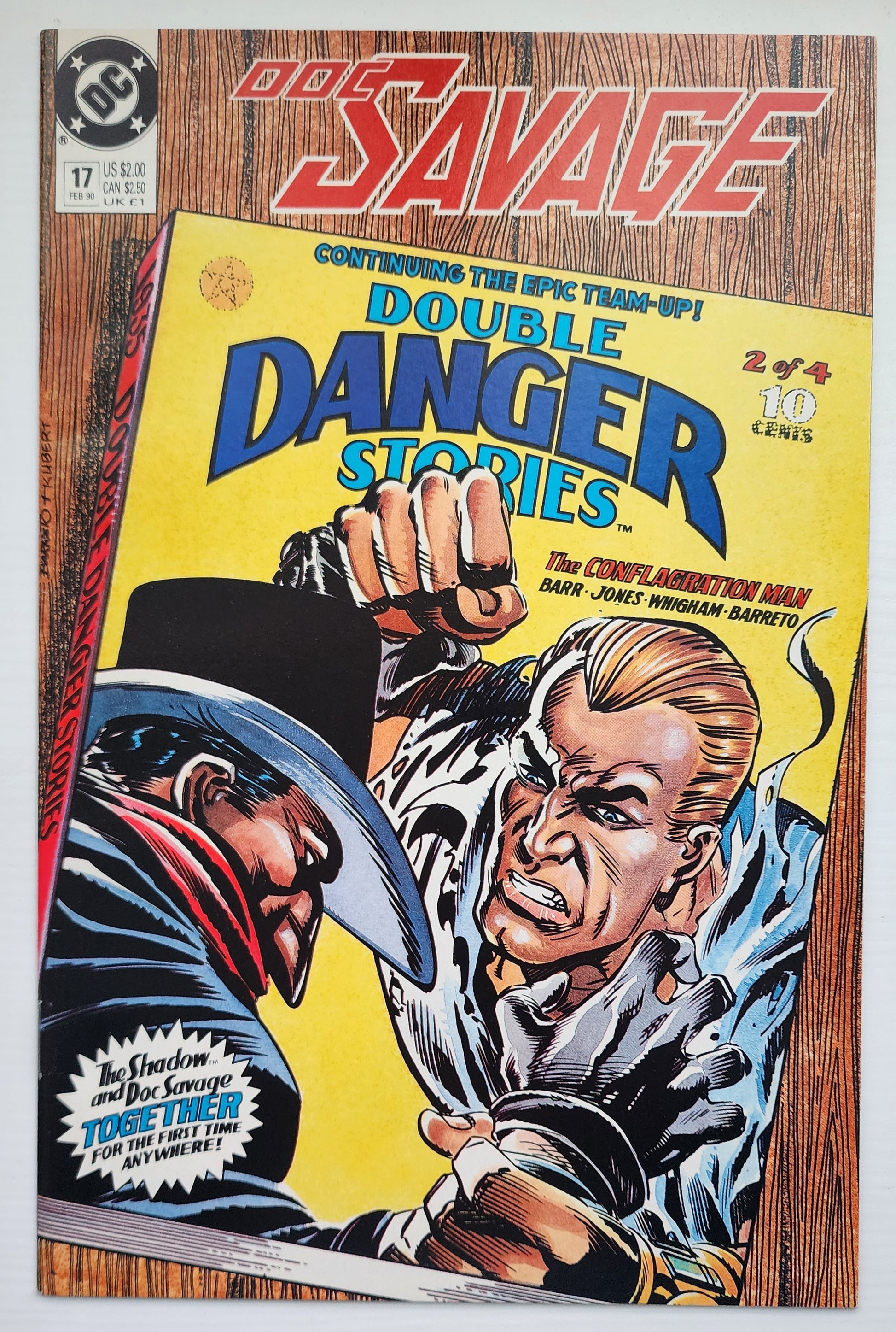 DOC SAVAGE #17 1990 Doc Savage DC COMICS