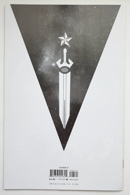 GOD COUNTRY #5 ZAFFINO SPAWN B&W VARIANT 2017 [P02] Spawn IMAGE COMICS