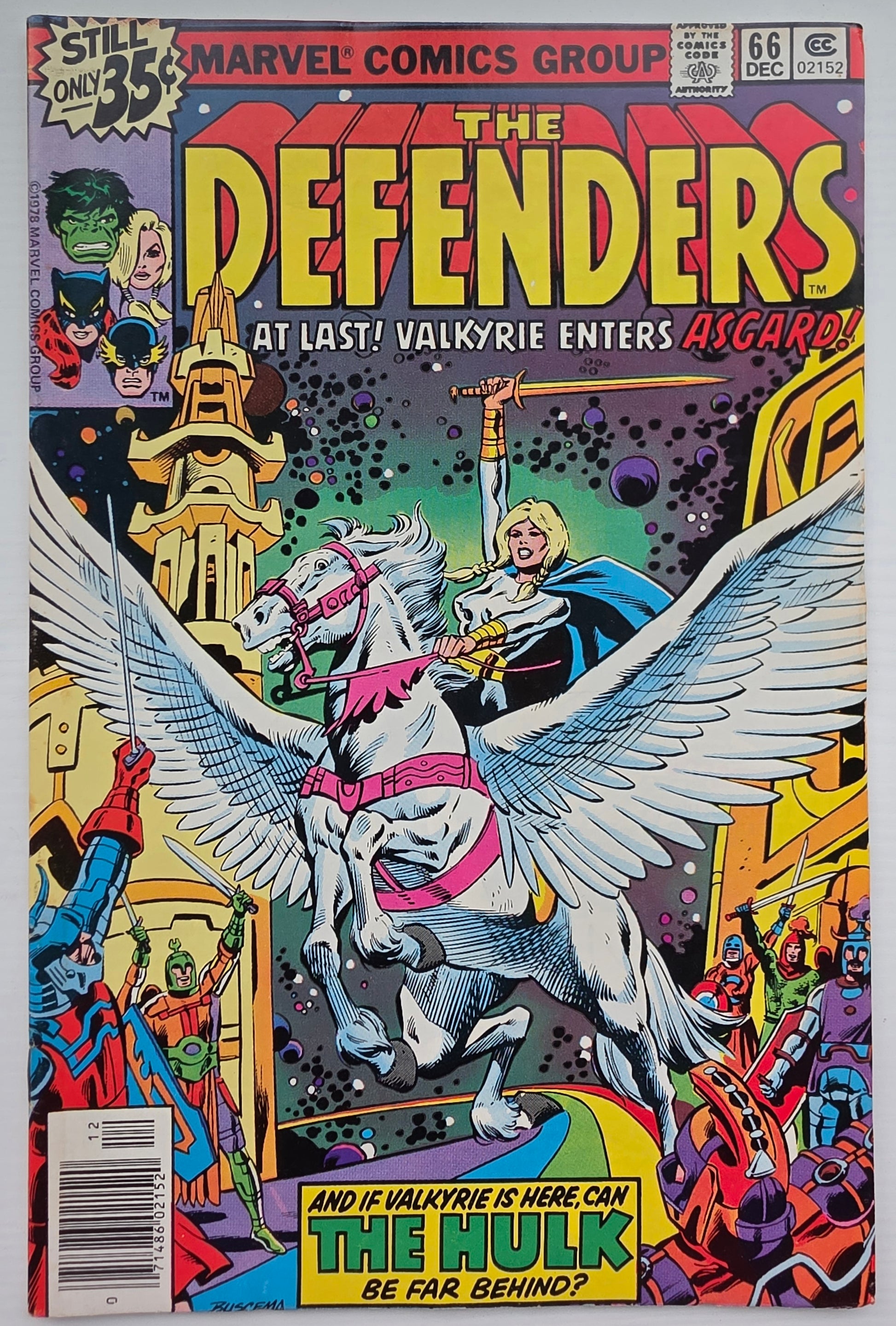 DEFENDERS #66 1978 Defenders MARVEL COMICS