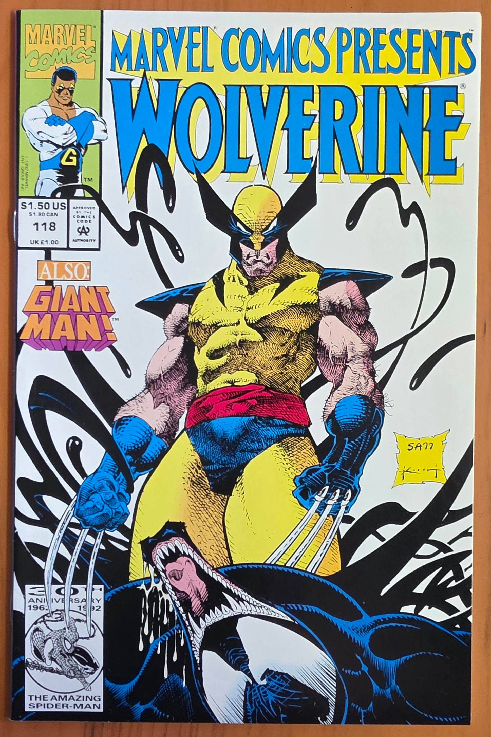 MARVEL COMICS PRESENTS #118 SAM KIETH 1992 [J01] Marvel Comics Presents MARVEL COMICS