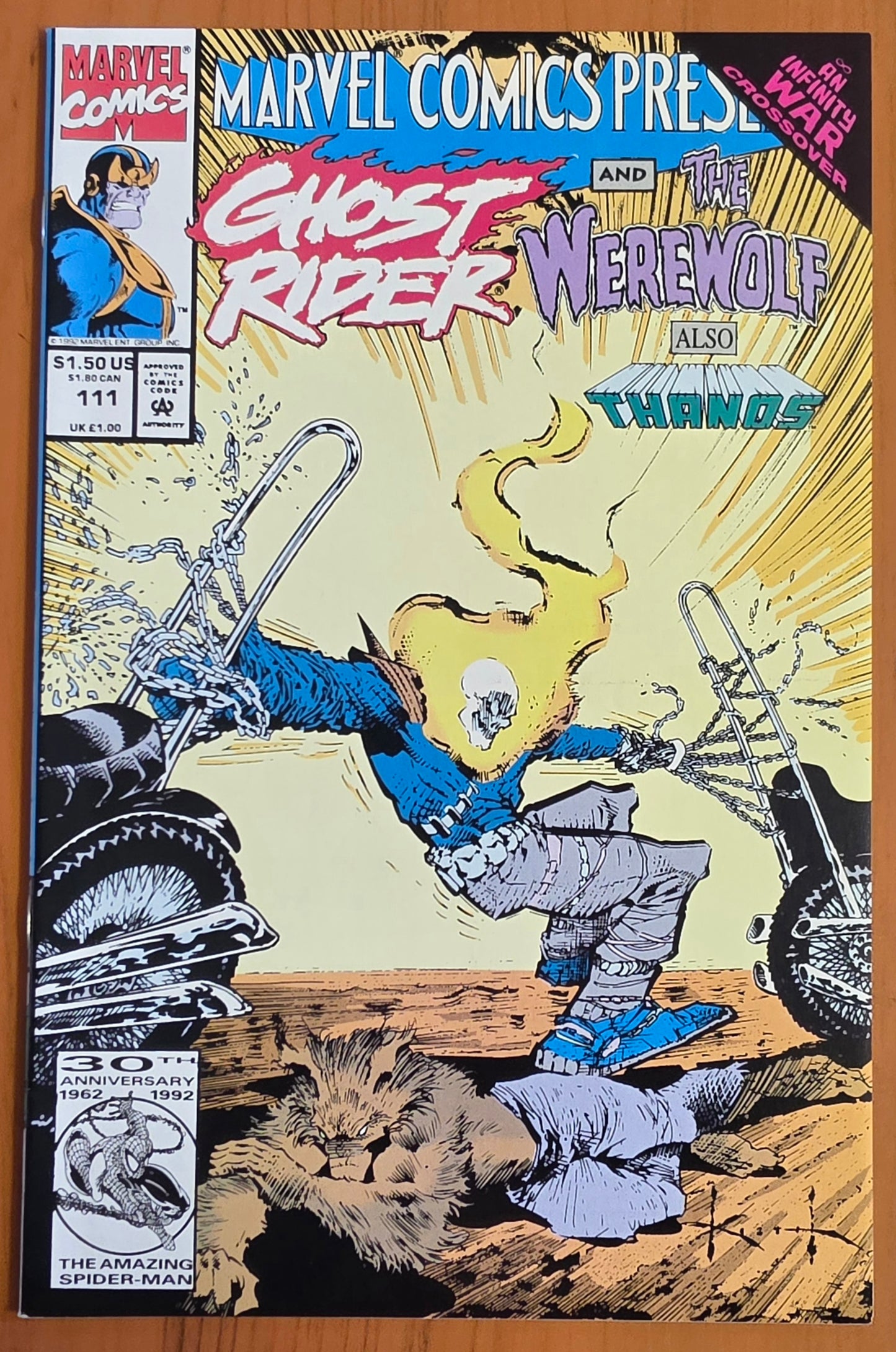 MARVEL COMICS PRESENTS #111 1992 SAM KIETH STEVE LIGHTLE [J02] Marvel Comics Presents MARVEL COMICS
