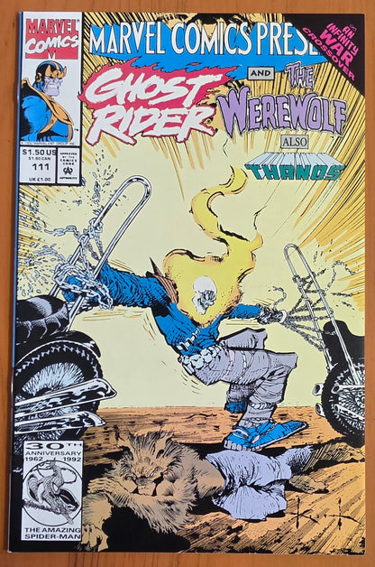 MARVEL COMICS PRESENTS #111 1992 SAM KIETH STEVE LIGHTLE [J02] Marvel Comics Presents MARVEL COMICS