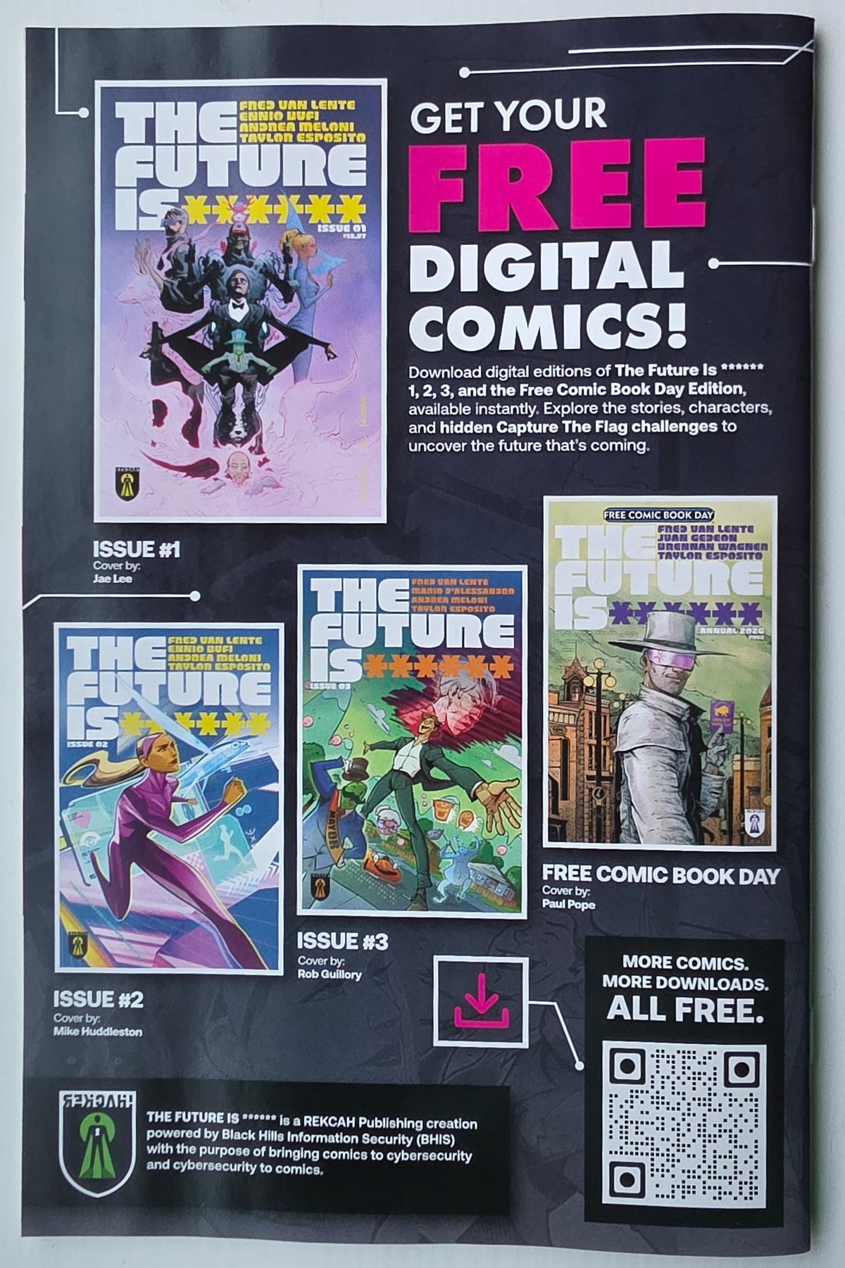 10/07/2026 COMICS THE MAGAZINE #8 DORC SECRET VARIANT