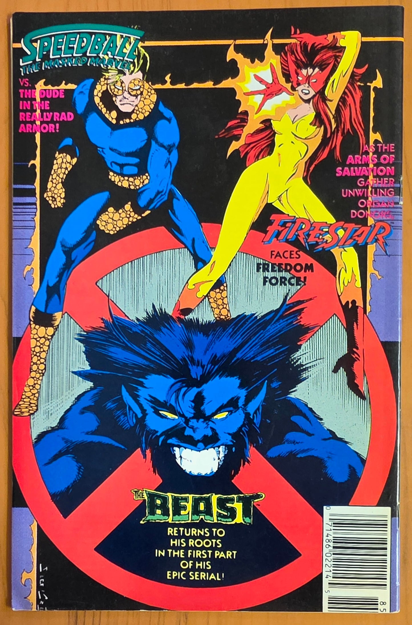 MARVEL COMICS PRESENTS #85 1991 NEWSSTAND SAM KIETH [J01] Marvel Comics Presents MARVEL COMICS