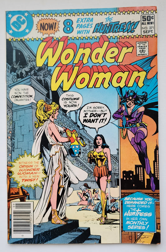 WONDER WOMAN #271 1980 NEWSSTAND Wonder Woman DC Comics