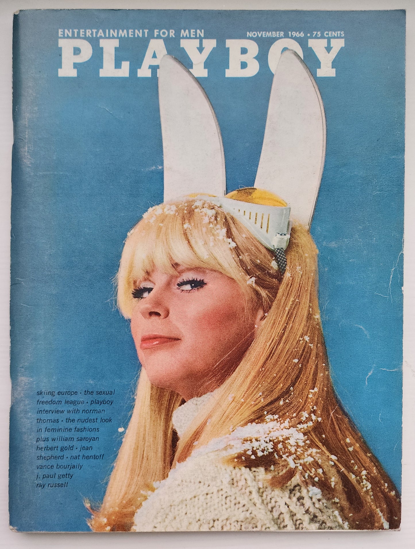 PLAYBOY MAGAZINE NOVEMBER 1966 Playboy PLAYBOY