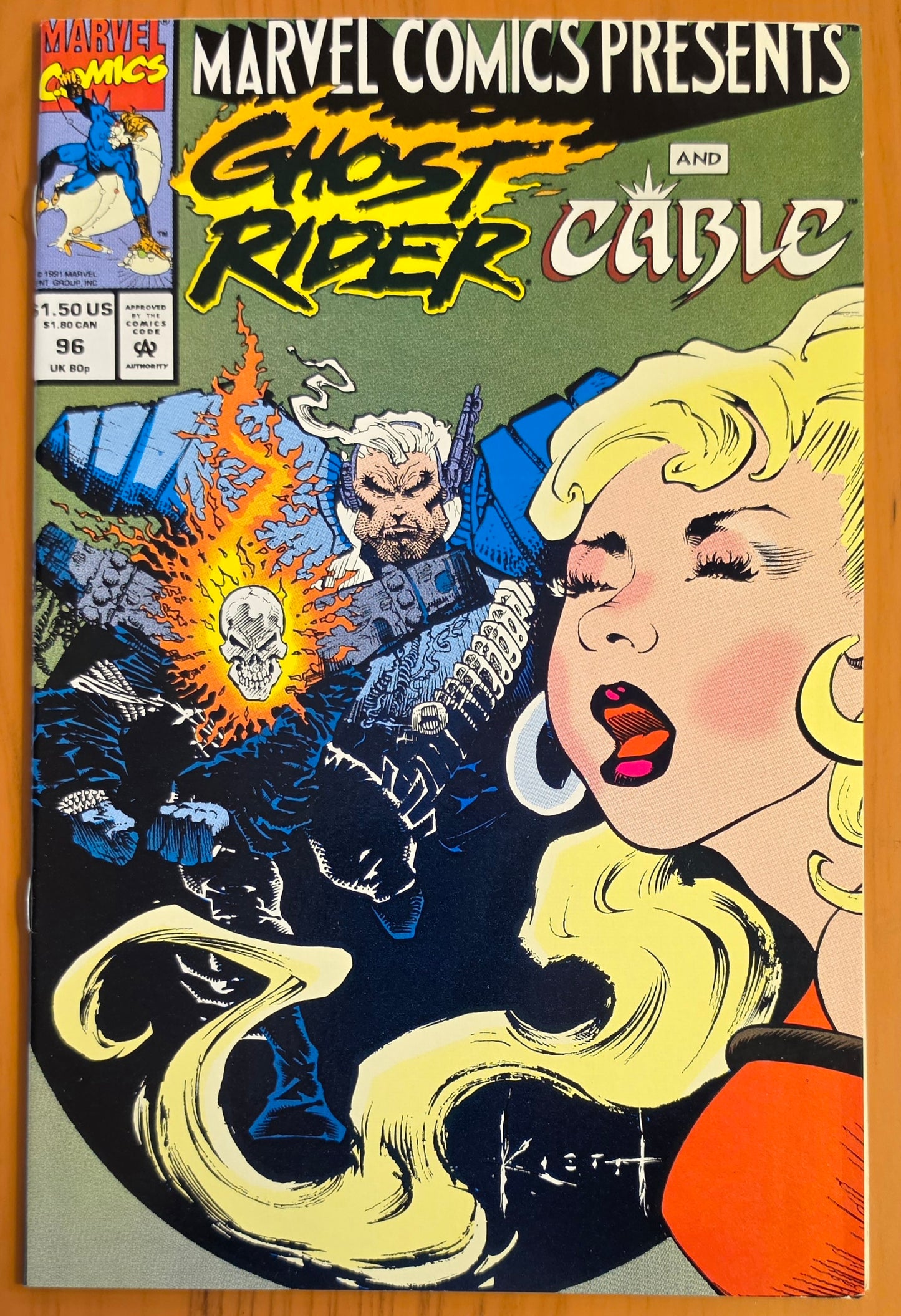 MARVEL COMICS PRESENTS #96 1992 SAM KIETH [J02] Marvel Comics Presents MARVEL COMICS