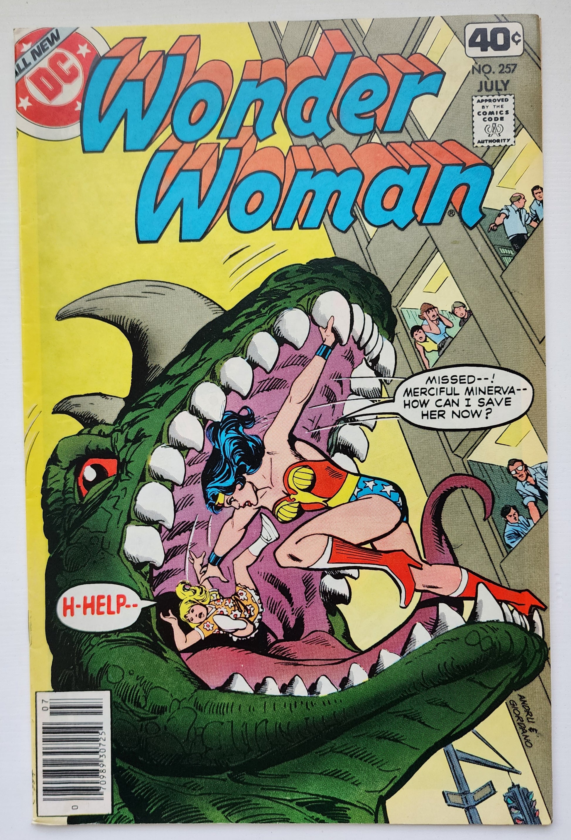 WONDER WOMAN #257 1979 NEWSSTAND Wonder Woman DC Comics