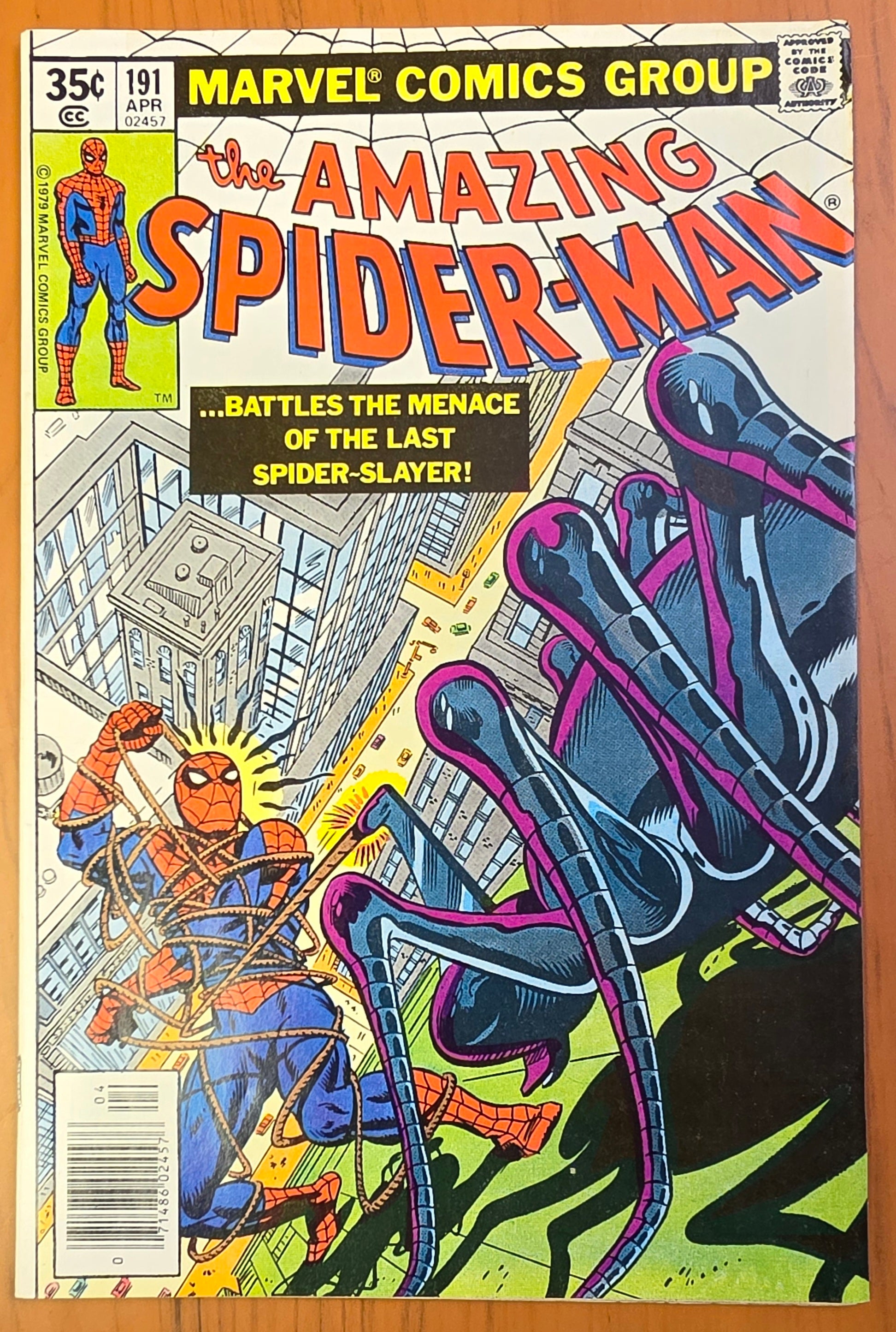 AMAZING SPIDER-MAN #191 1979 NEWSSTAND Amazing Spider-Man MARVEL COMICS