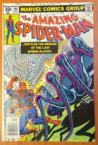 AMAZING SPIDER-MAN #191 1979 NEWSSTAND Amazing Spider-Man MARVEL COMICS