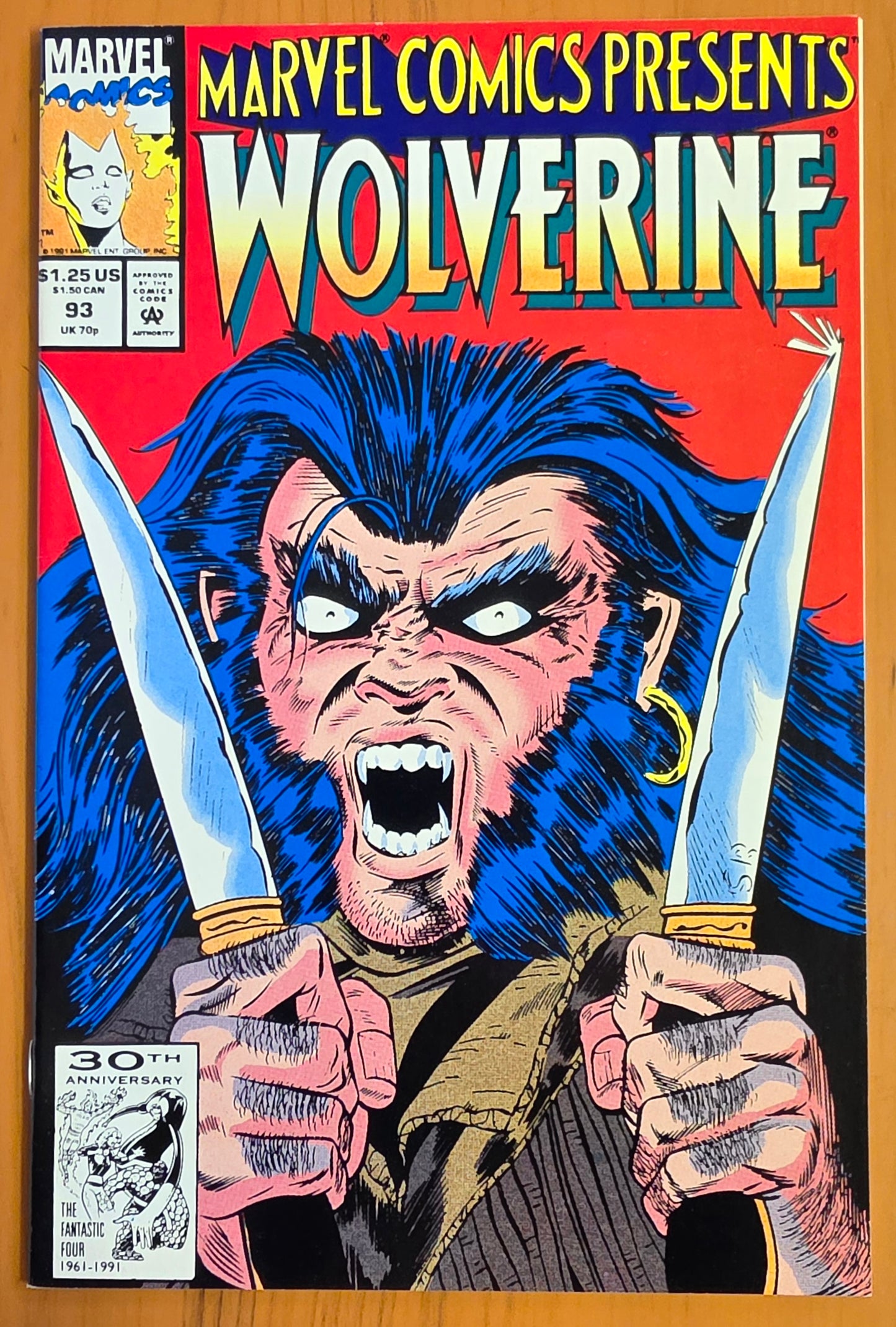 MARVEL COMICS PRESENTS #93 1992 SAM KIETH [J01] Marvel Comics Presents MARVEL COMICS