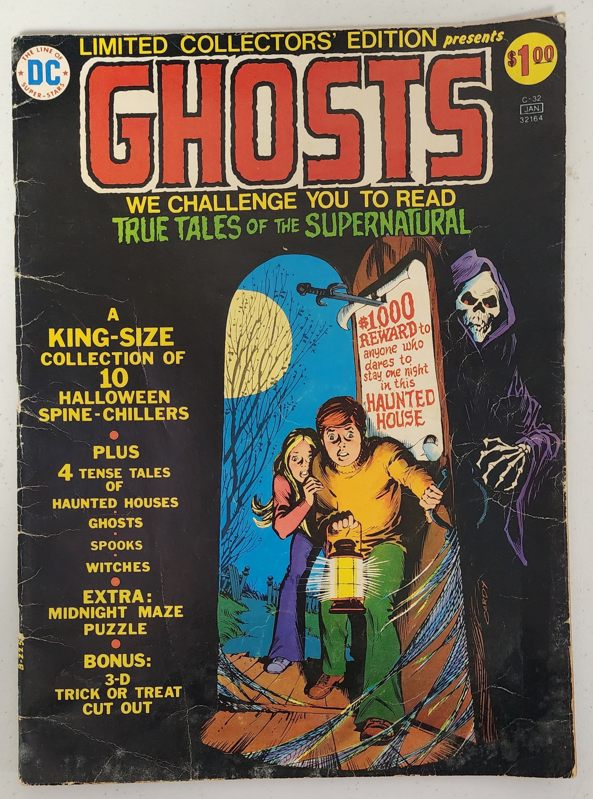LIMITED COLLECTORS EDITION GHOSTS C-32 TREASURY SIZE 1974 Justice League of America DC COMICS