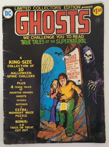 LIMITED COLLECTORS EDITION GHOSTS C-32 TREASURY SIZE 1974 Justice League of America DC COMICS