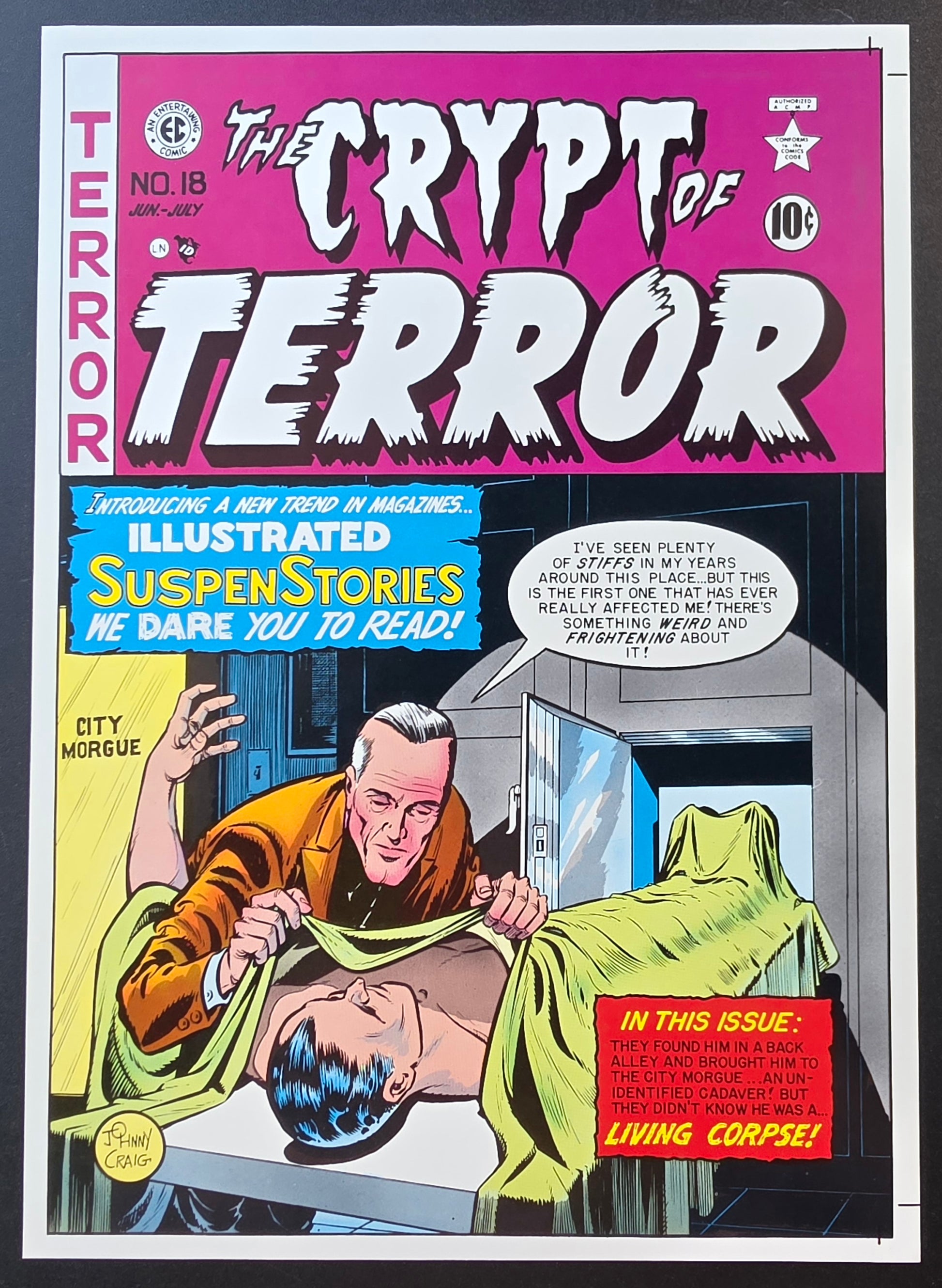 CRYPT OF TERROR #18 PRINT EC Comics EC Comics