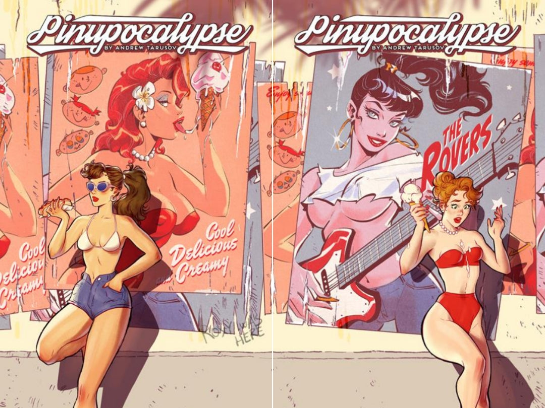 PINUPOCALYPSE #6 (OF 6) CVR D 1:10 SVETA SHUBINA ANDY TARUSOV CONNECTING VARIANT SET 2025 DC COMICS