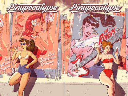 PINUPOCALYPSE #6 (OF 6) CVR D 1:10 SVETA SHUBINA ANDY TARUSOV CONNECTING VARIANT SET 2025 DC COMICS