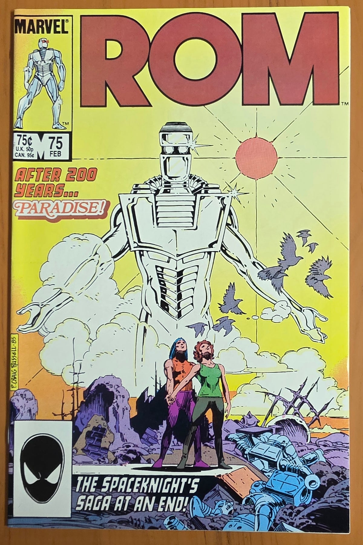 ROM #75 1986 ROM MARVEL COMICS