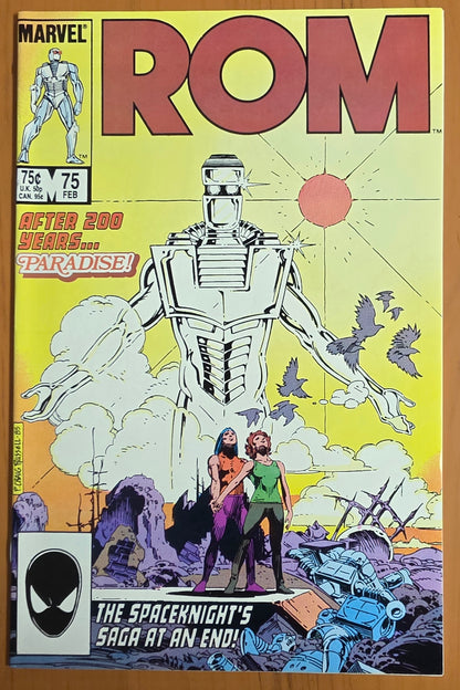 ROM #75 1986 ROM MARVEL COMICS