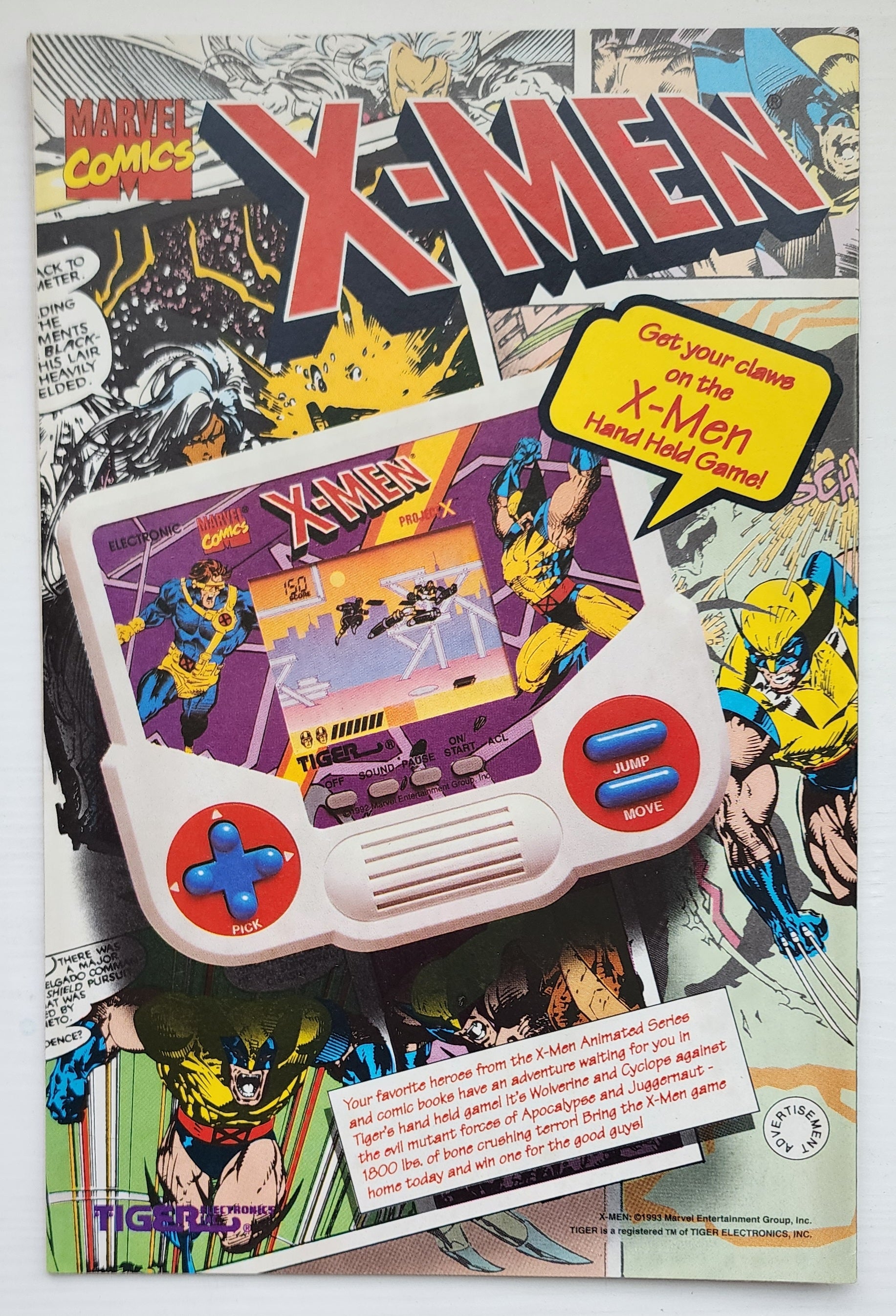 CLASSIC X-MEN #89 NEWSSTAND 1993 Classic X-Men MARVEL COMICS