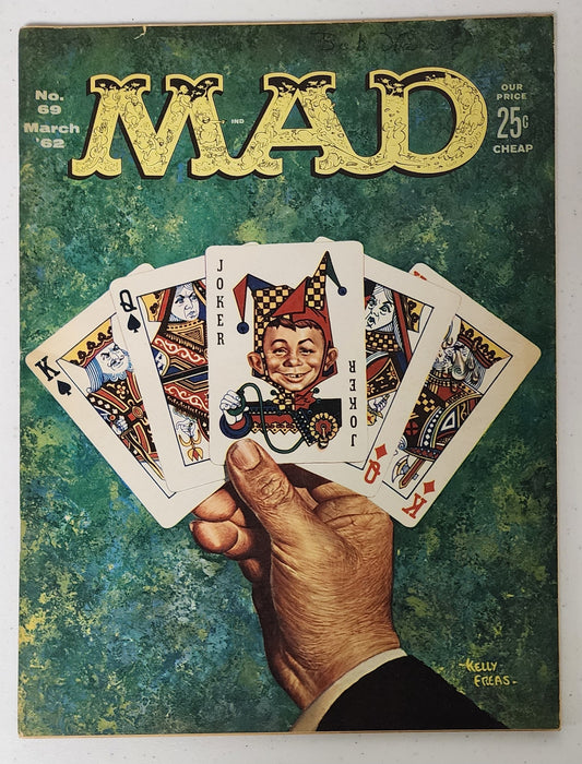 MAD MAGAZINE #69 1962 Mad Magazine MAD