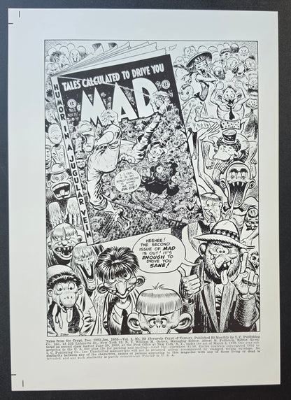 EC COMICS TALES FROM THE CRYPT #33 PRINT EC Comics EC Comics
