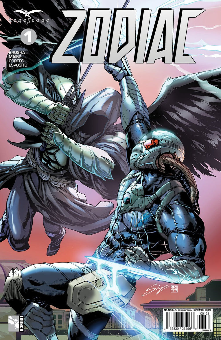 ZODIAC #1 CVR B SALAZAR 2019 comic book ZENESCOPE ENTERTAINMENT INC
