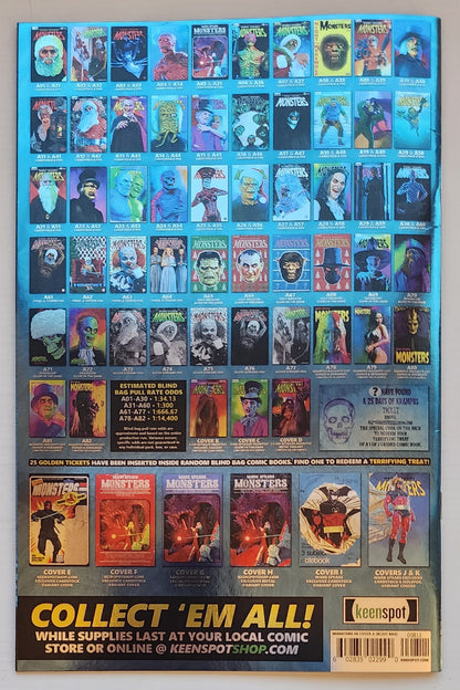 MARK SPEARS MONSTERS #8 BLIND BAG VARIANT A35 FOIL Universal Monsters KEENSPOT ENTERTAINMENT